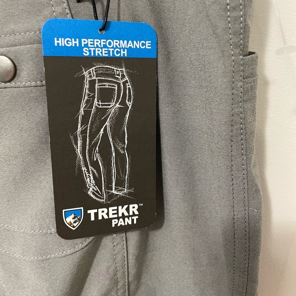 New Kuhl midrise straight fit womens Trekr performance stretch hiking pant sz 12 - Picture 7 of 14